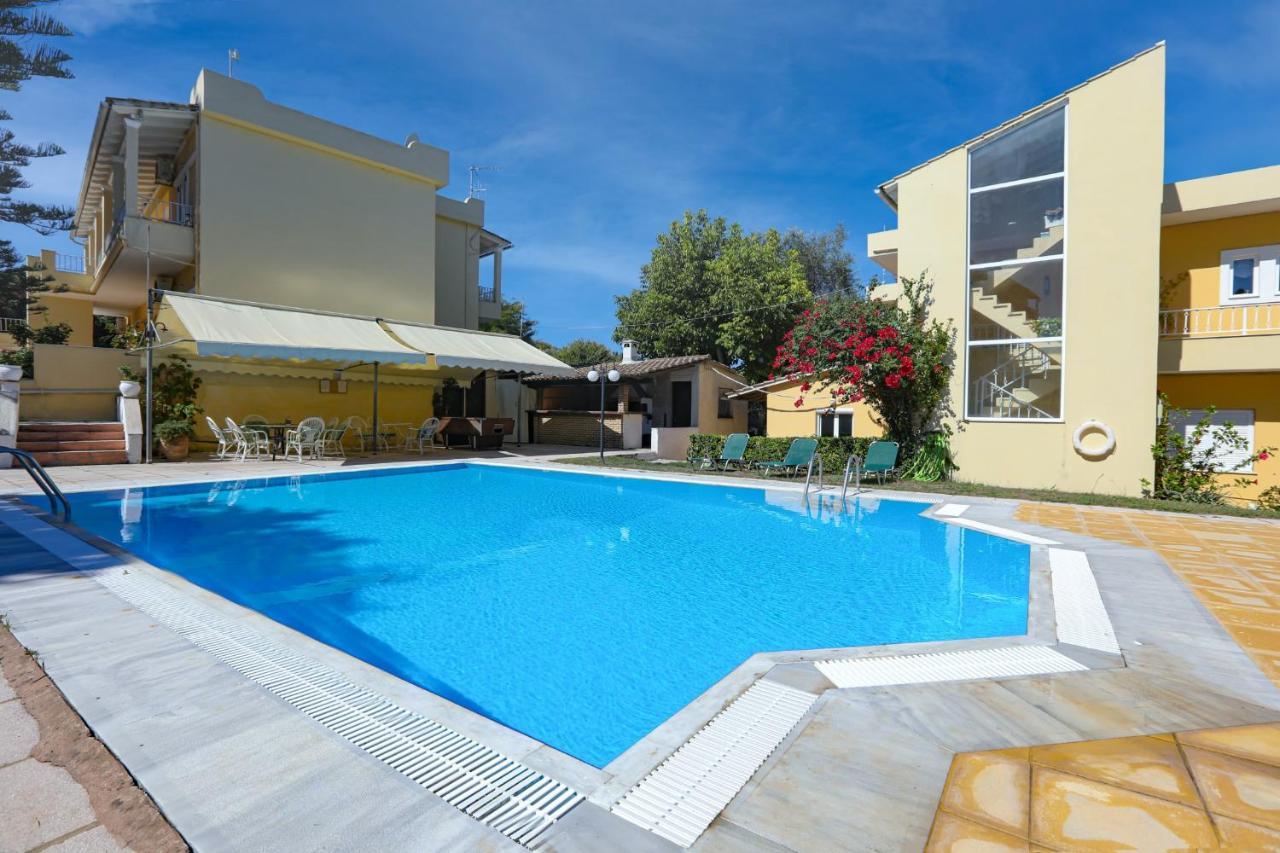 Dreamy Apartments Corfu Kontokali Bagian luar foto